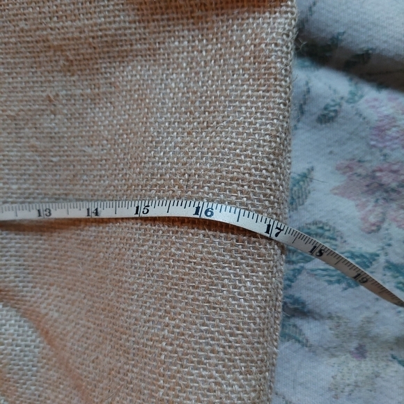 Vintage* Large Jute Tote - Picture 7 of 8